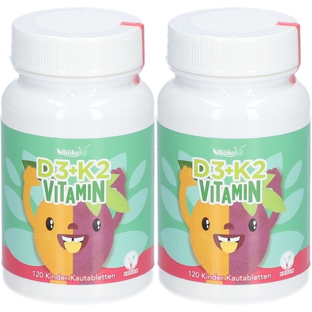 BjökoVit Vitamine D3 + K2 pour les enfants