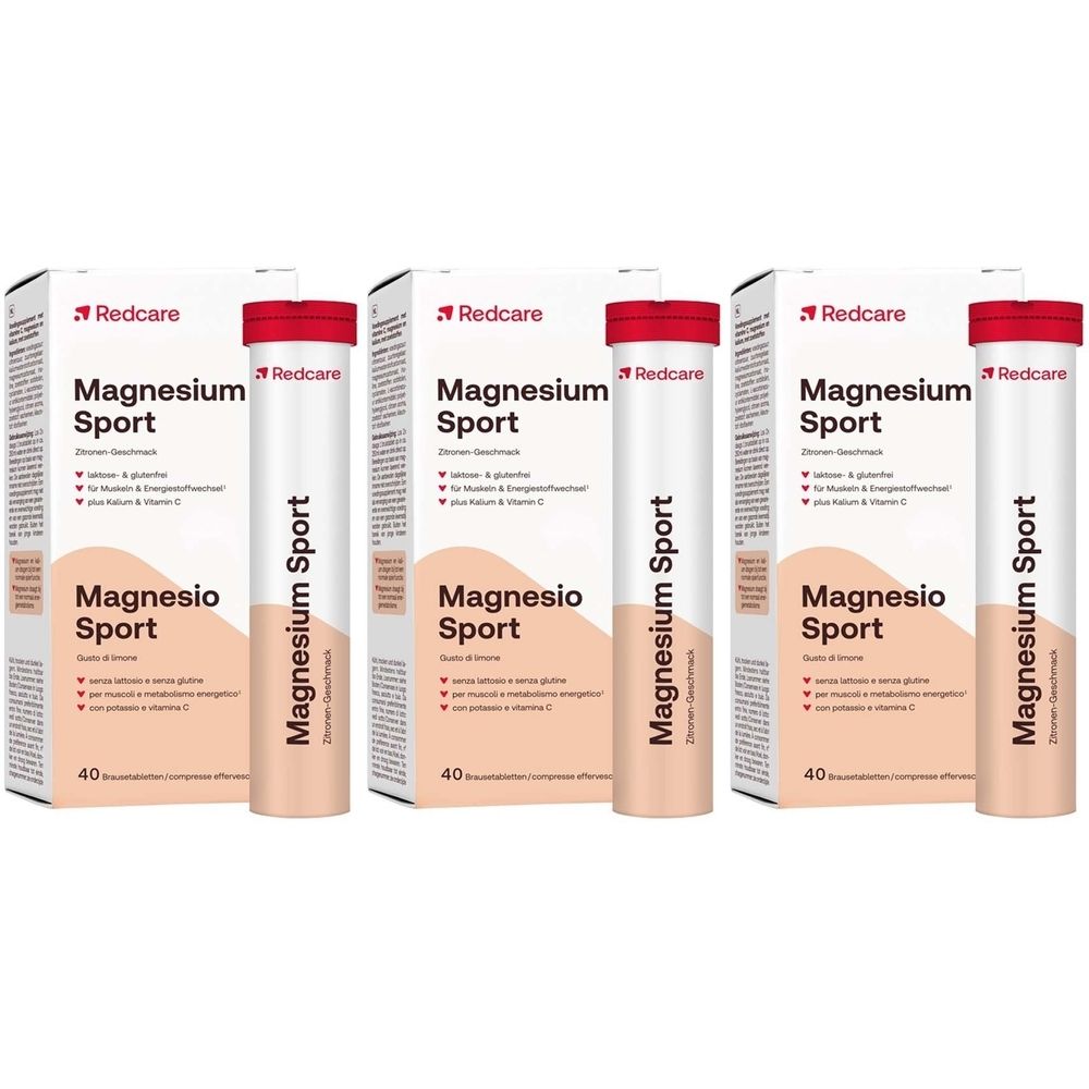 Redcare Magnesium Sport Comprimés effervescents
