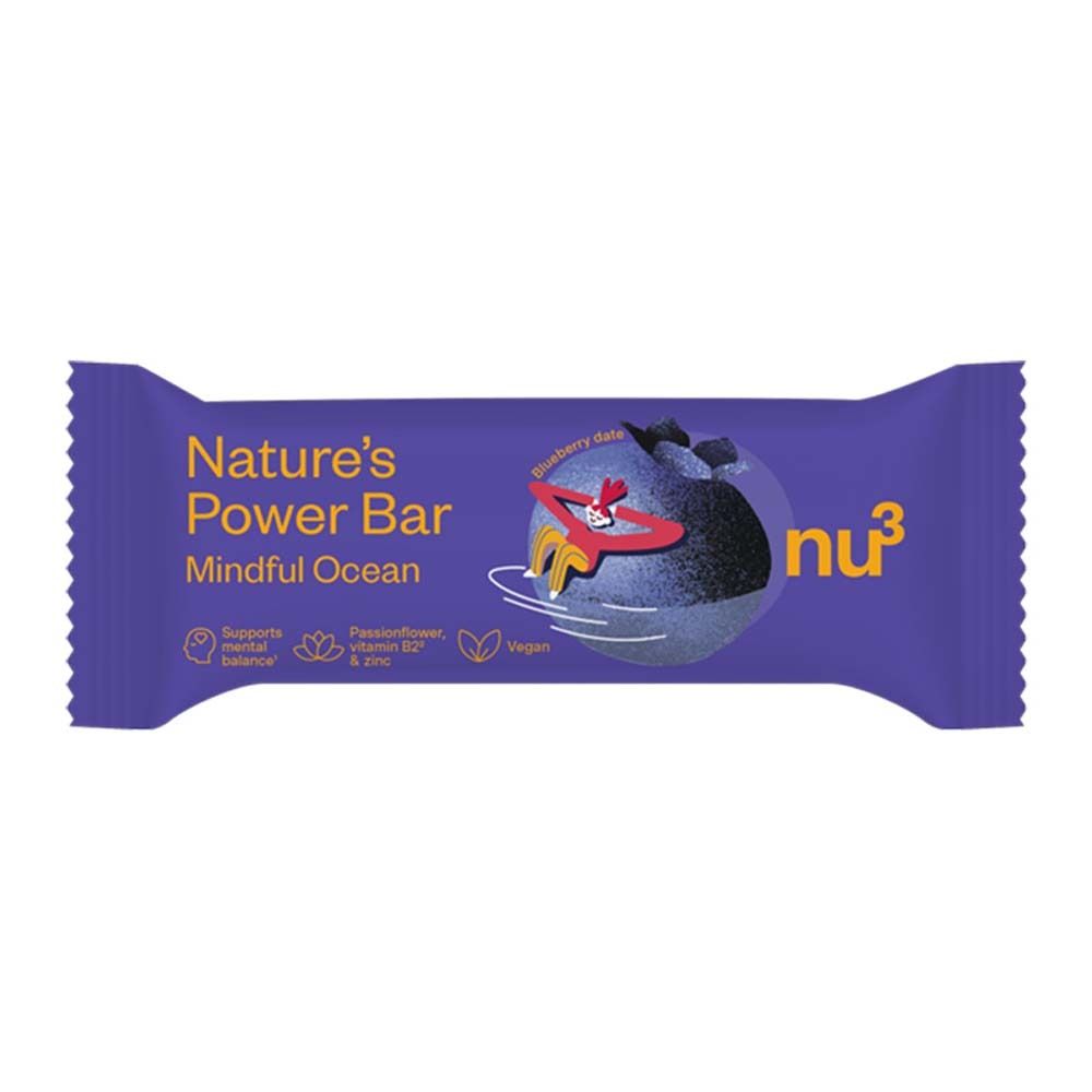 nu3 Nature's Power Bars Mindful Ocean