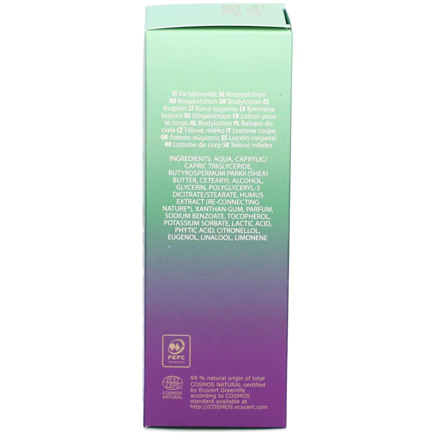 Vorderseite der NOBE Forest Elixir Box mit Produktnamen und Volumenangabe.