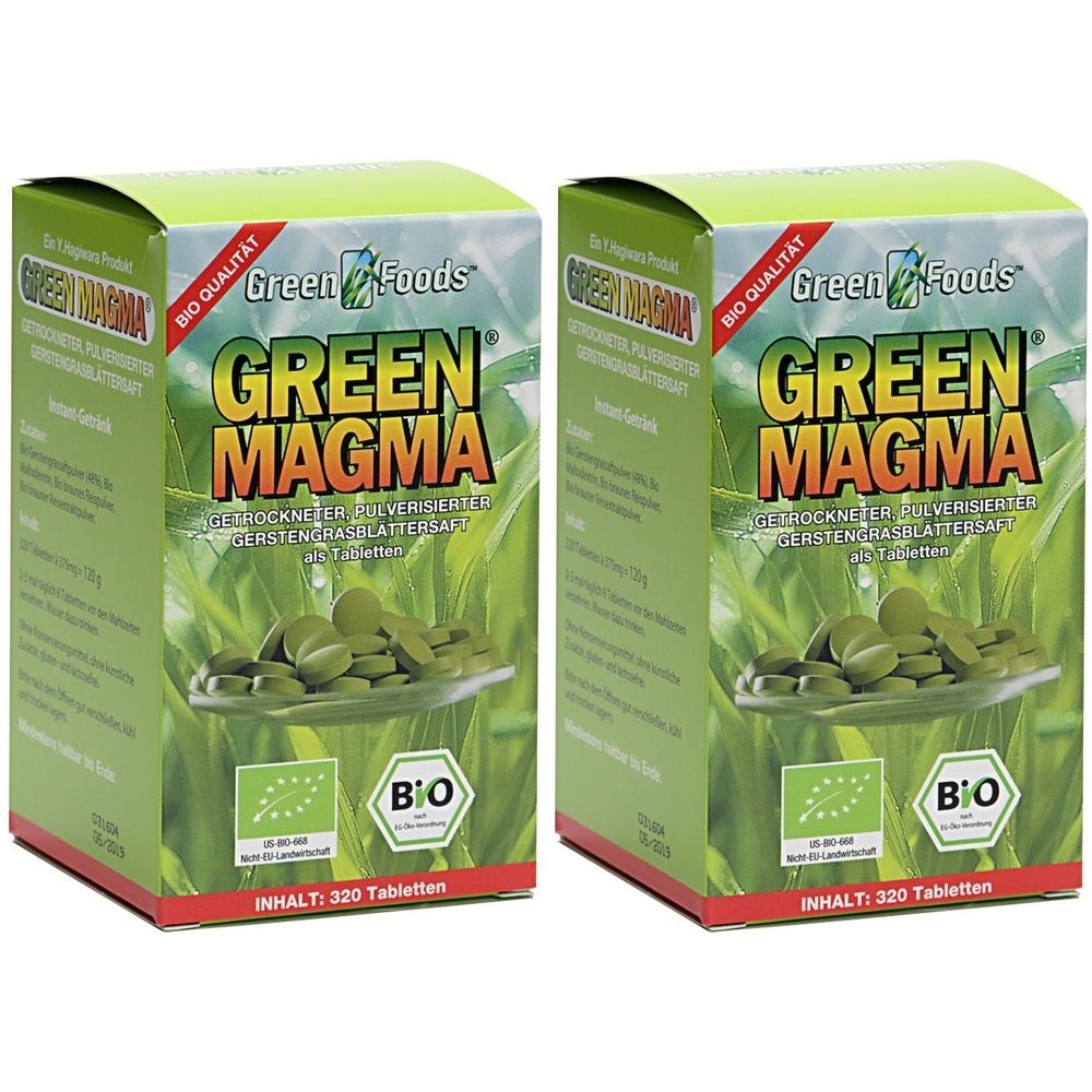 GREEN MAGMA GERSTENGRASEXT Bio 2x
