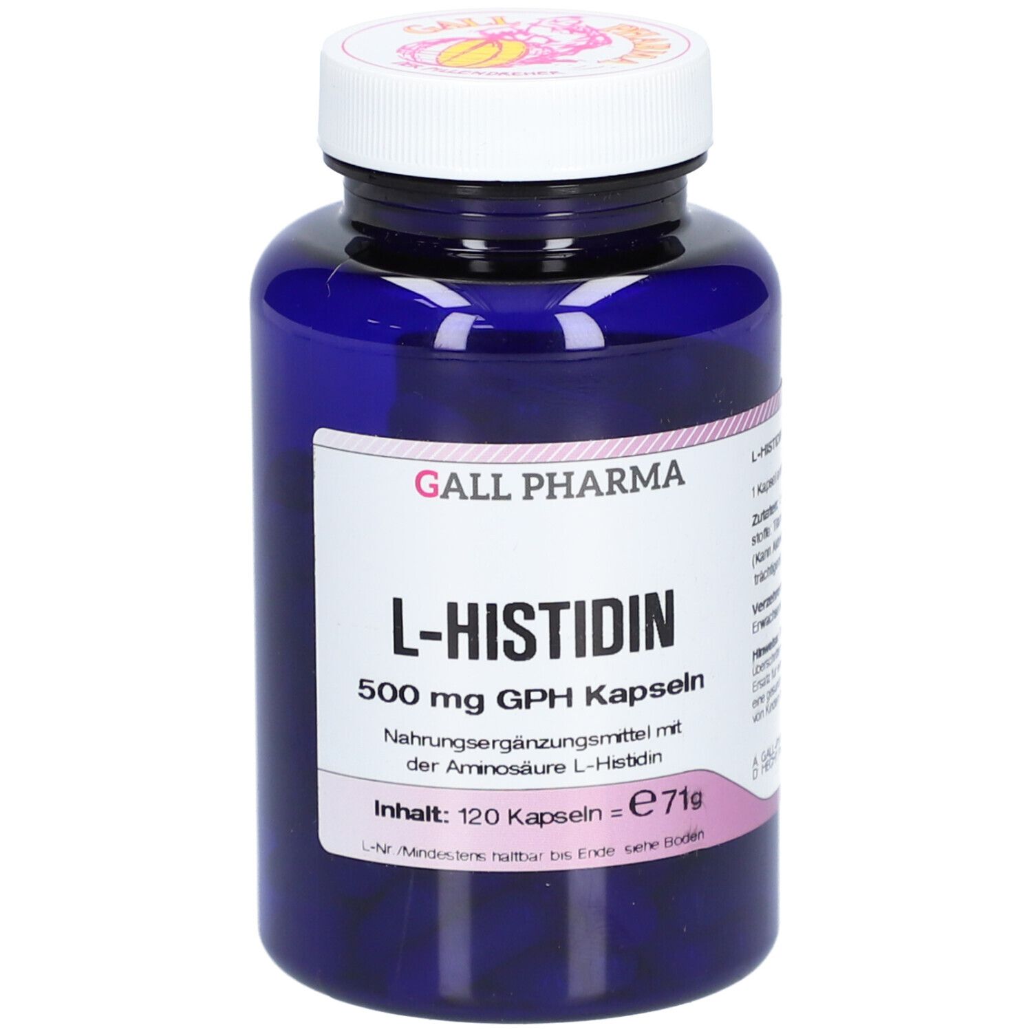 GALL PHARMA L-Histidin 500 mg GPH Kapseln