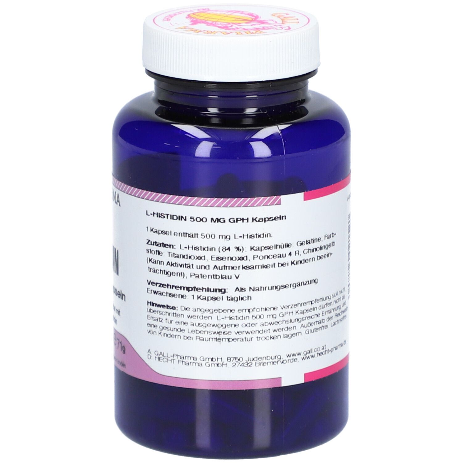 GALL PHARMA L-Histidin 500 mg GPH Kapseln
