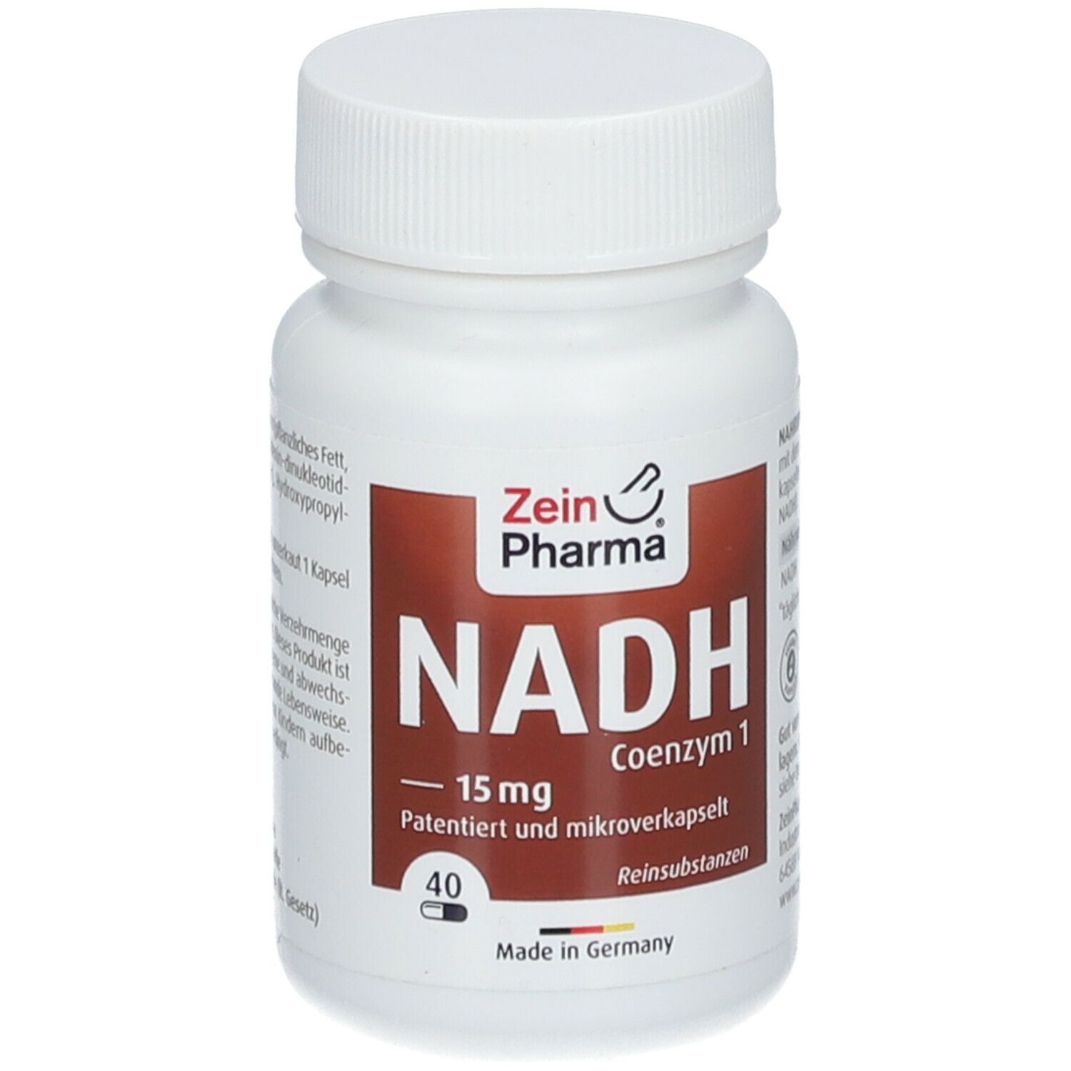 ZeinPharma® NADH Kapseln Coenzym 1 15 mg