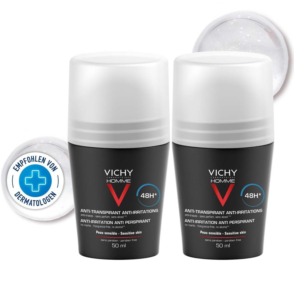 Vichy HOMME 48h Déodorant roll-on