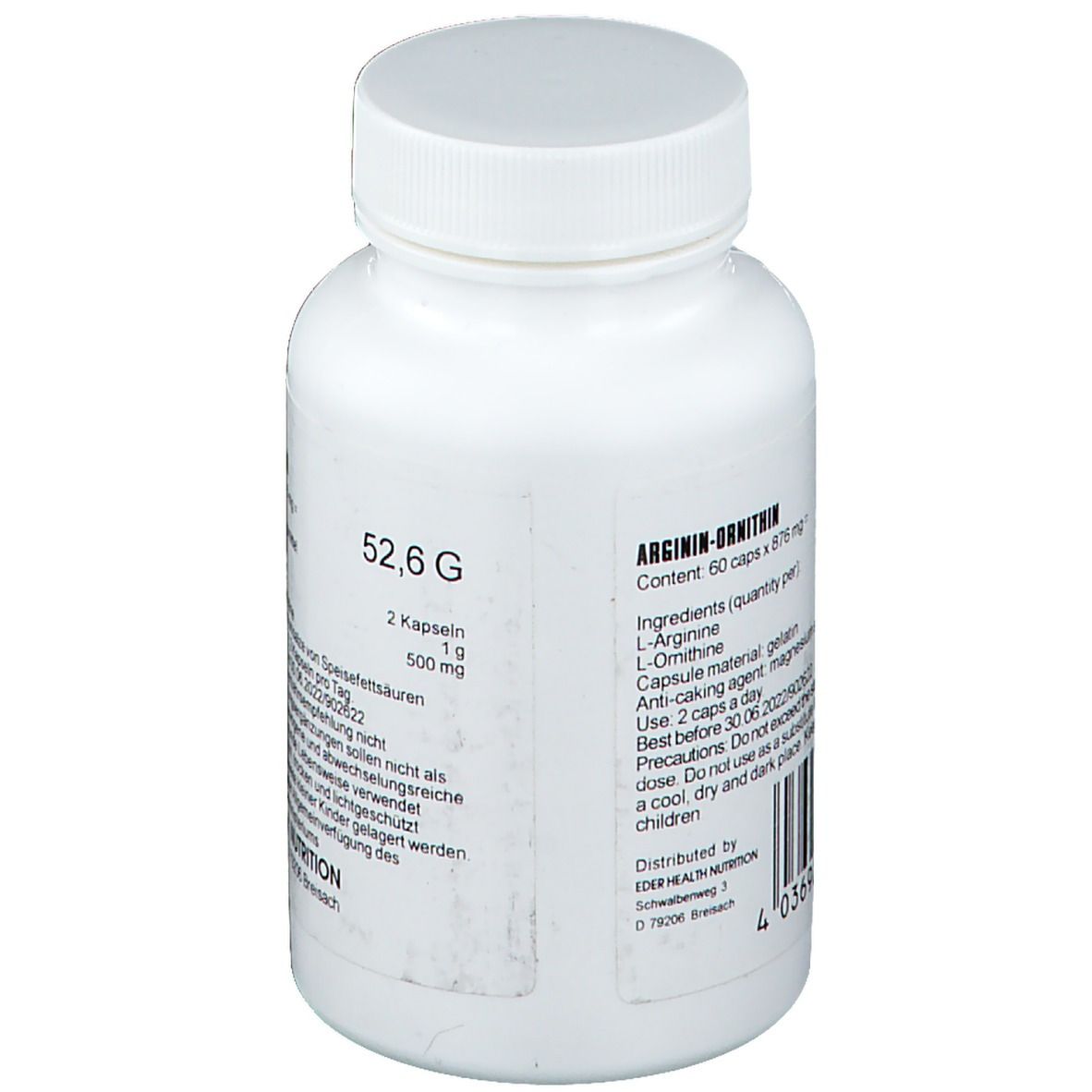 Arginine Ornithine Capsules
