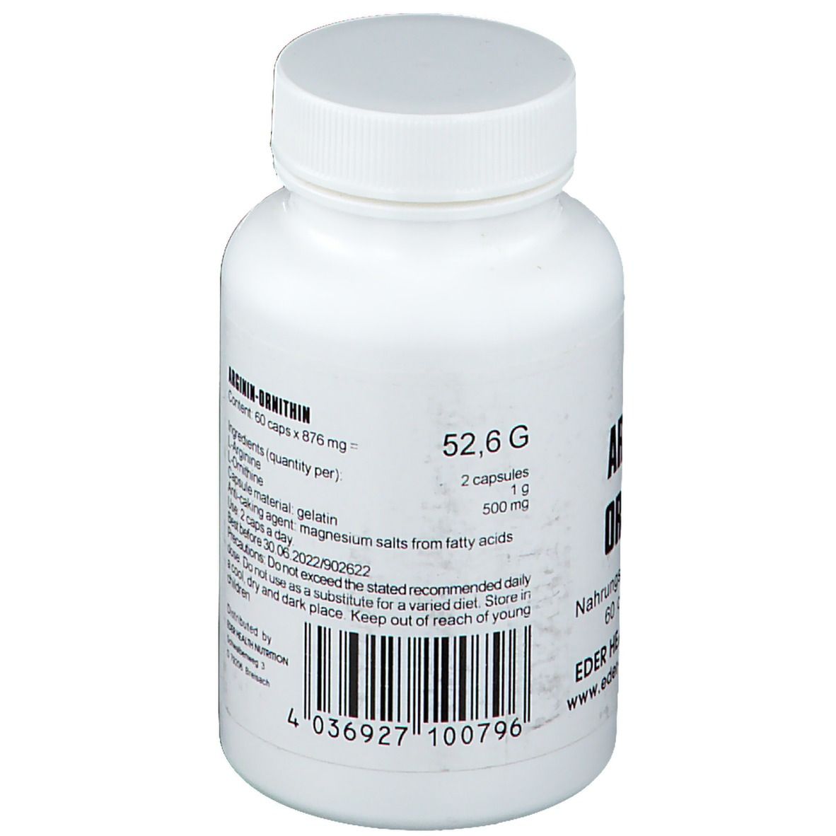 Arginine Ornithine Capsules