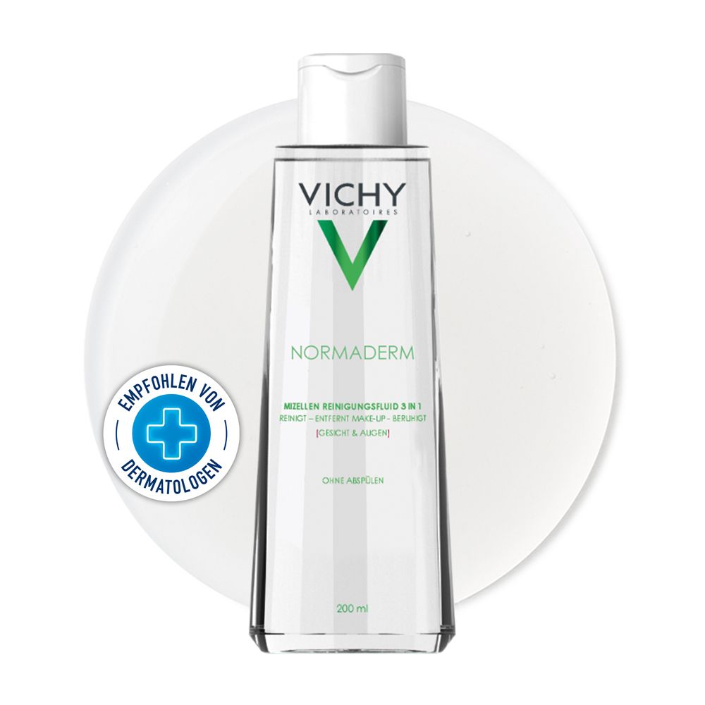 VICHY Normaderm 3en1 Fluide nettoyant