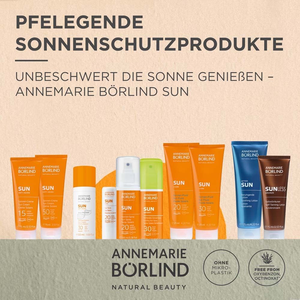 ANNEMARIE BÖRLIND SUN ANTI-AGING Sonnen-Creme LSF 15