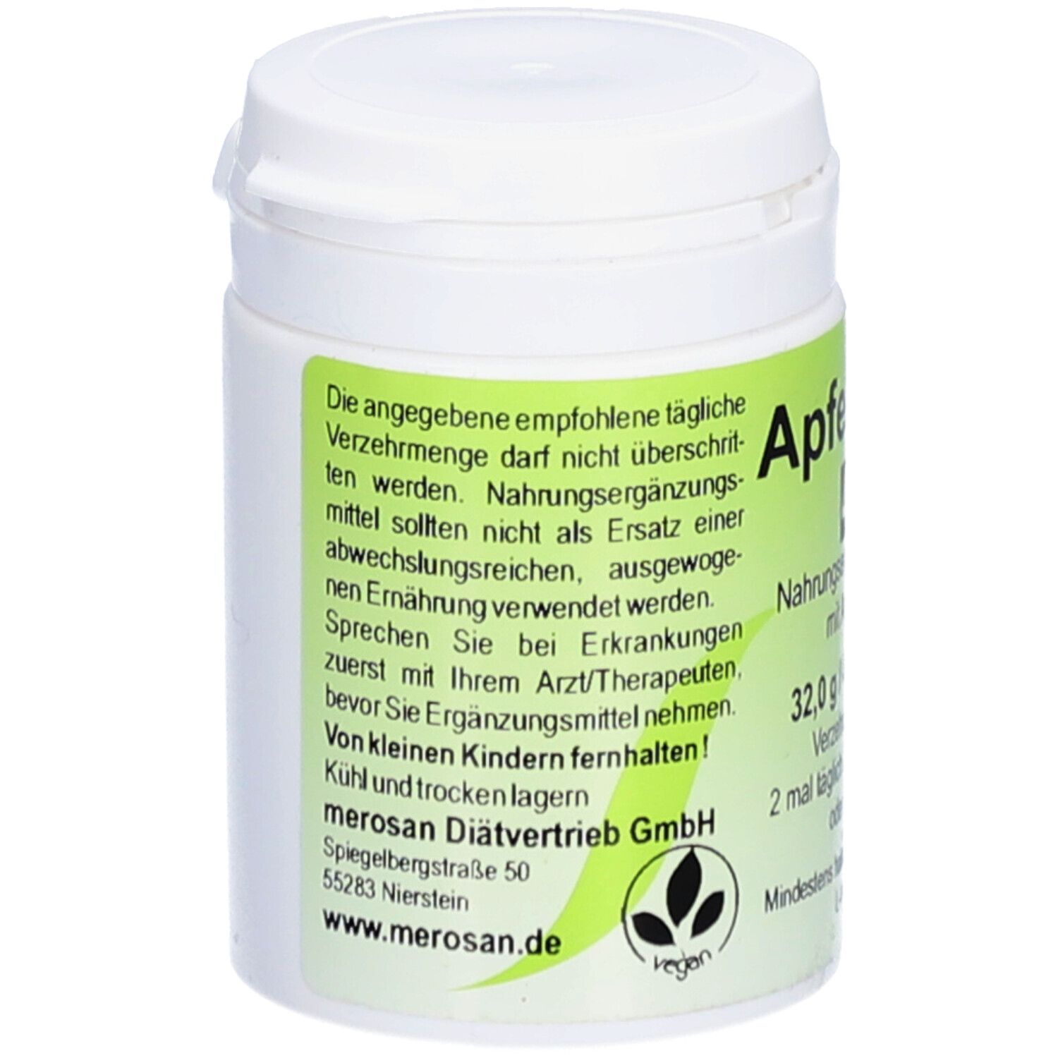 Apfelessig Tabletten