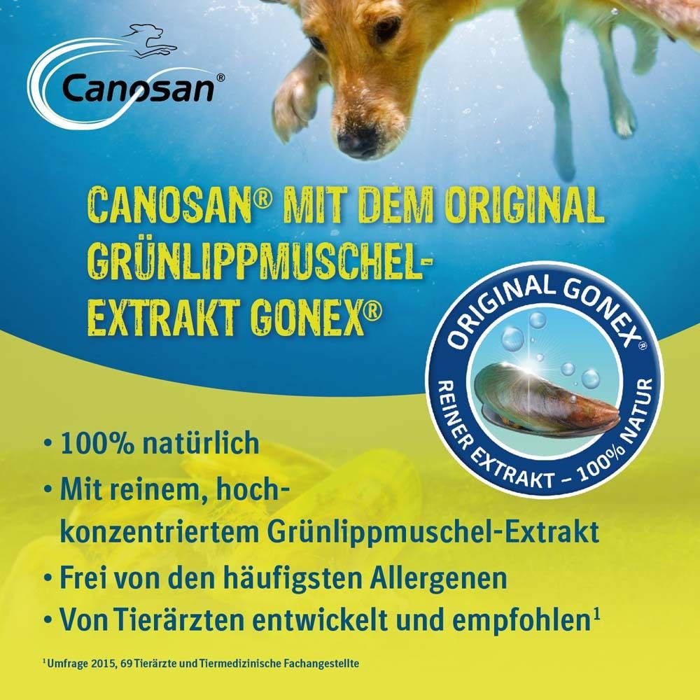 Canosan® Pellets 4 % Gonex® Complément alimentaire pour chiens