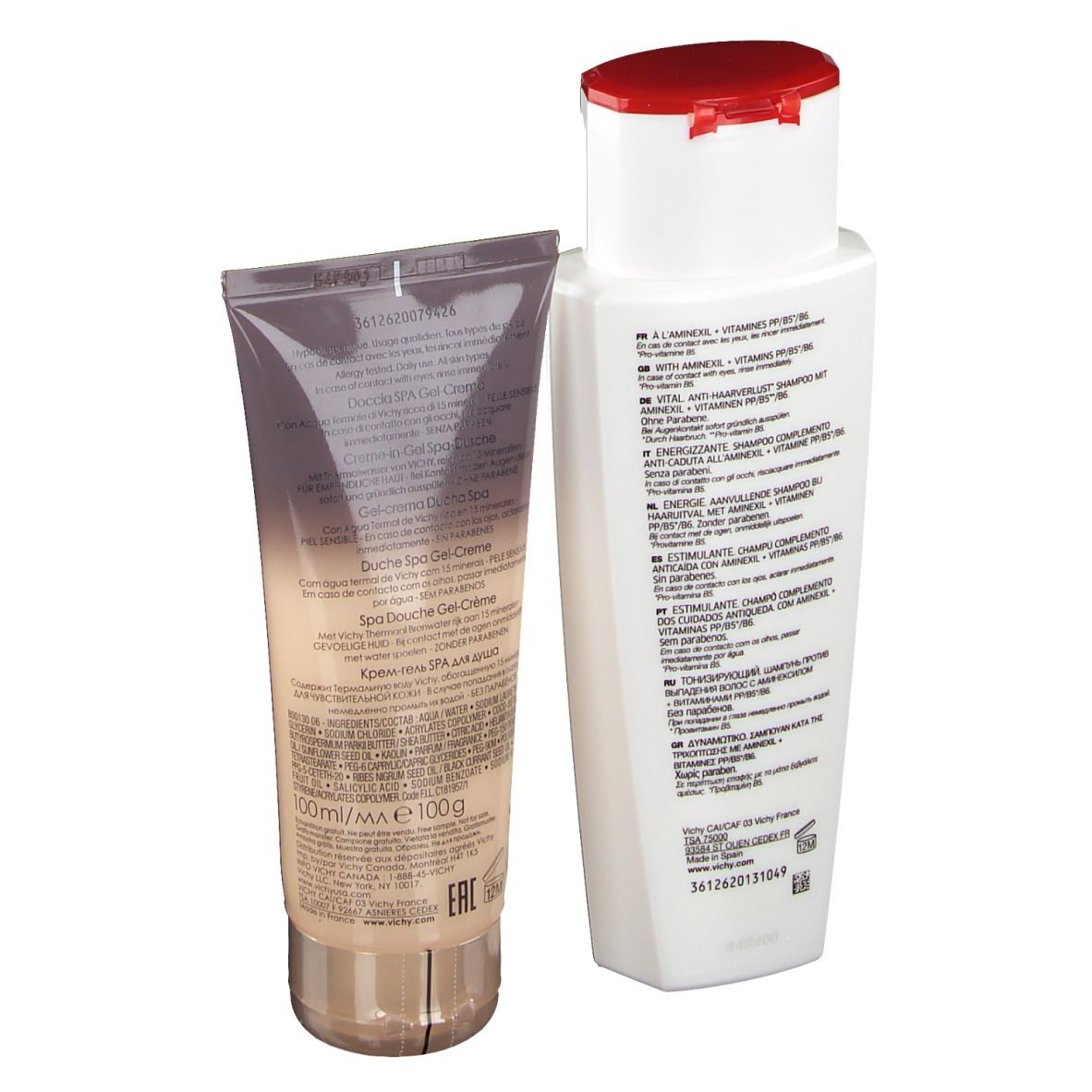 Dercos Vital-Shamp.m.Aminexil + 100ml Gratis Creme-Dusche