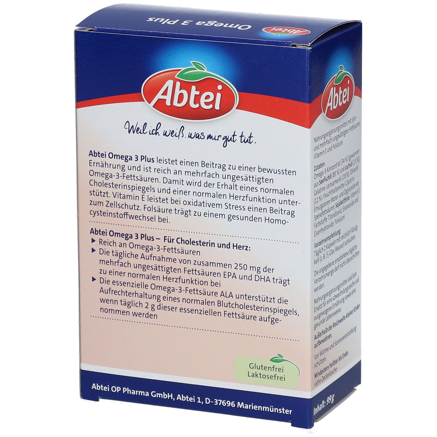 Abtei Omega 3 Plus 60 St Redcare Apotheke