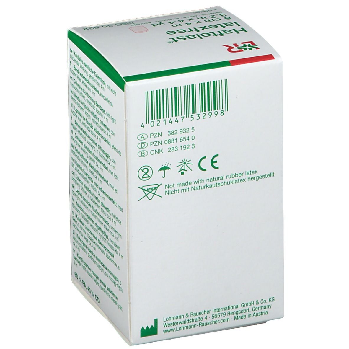 Haftelast® Fixierbinde 8 cm x 4 m creme