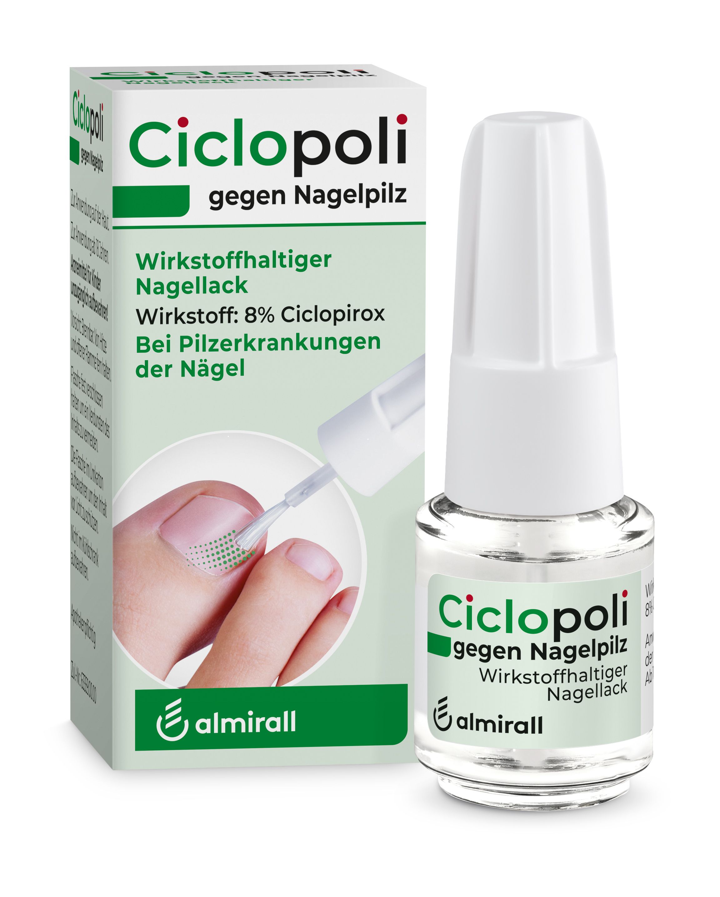 Ciclopoli gegen Nagelpilz Nagellack