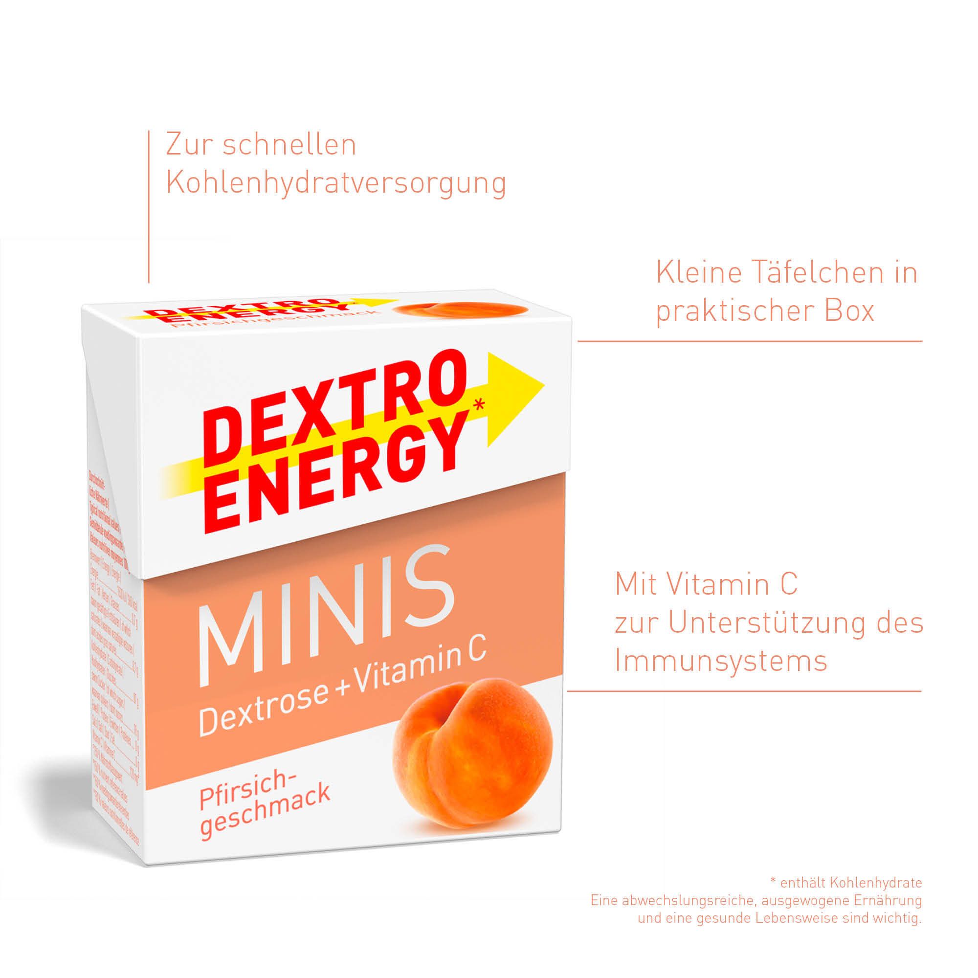 DEXTRO ENERGY Minis Pêche