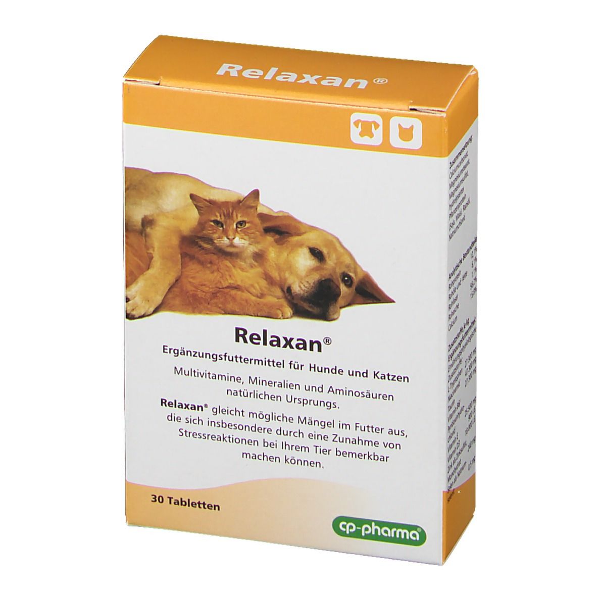 cp-pharma® Relaxan® complément alimentaire pour chiens et chats