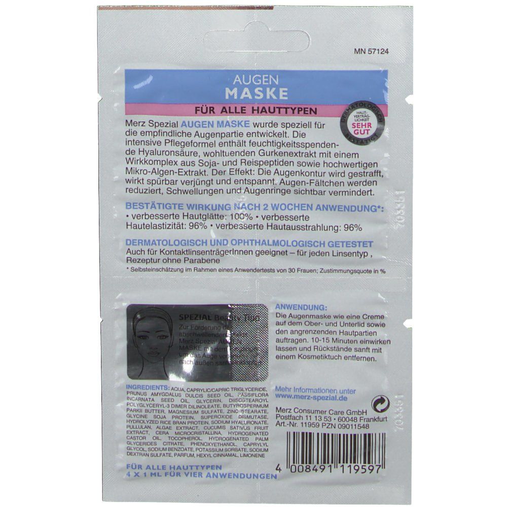 Merz Spezial Augen Maske
