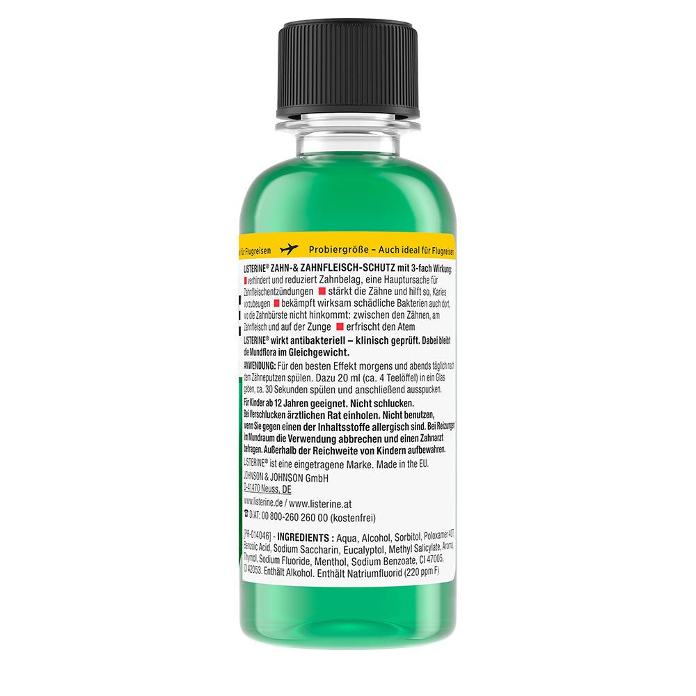 LISTERINE® Mundspülung Zahn- und Zahnfleischschutz
