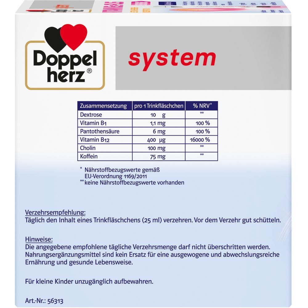 Doppelherz® system Vitamin B12 PLUS Energie