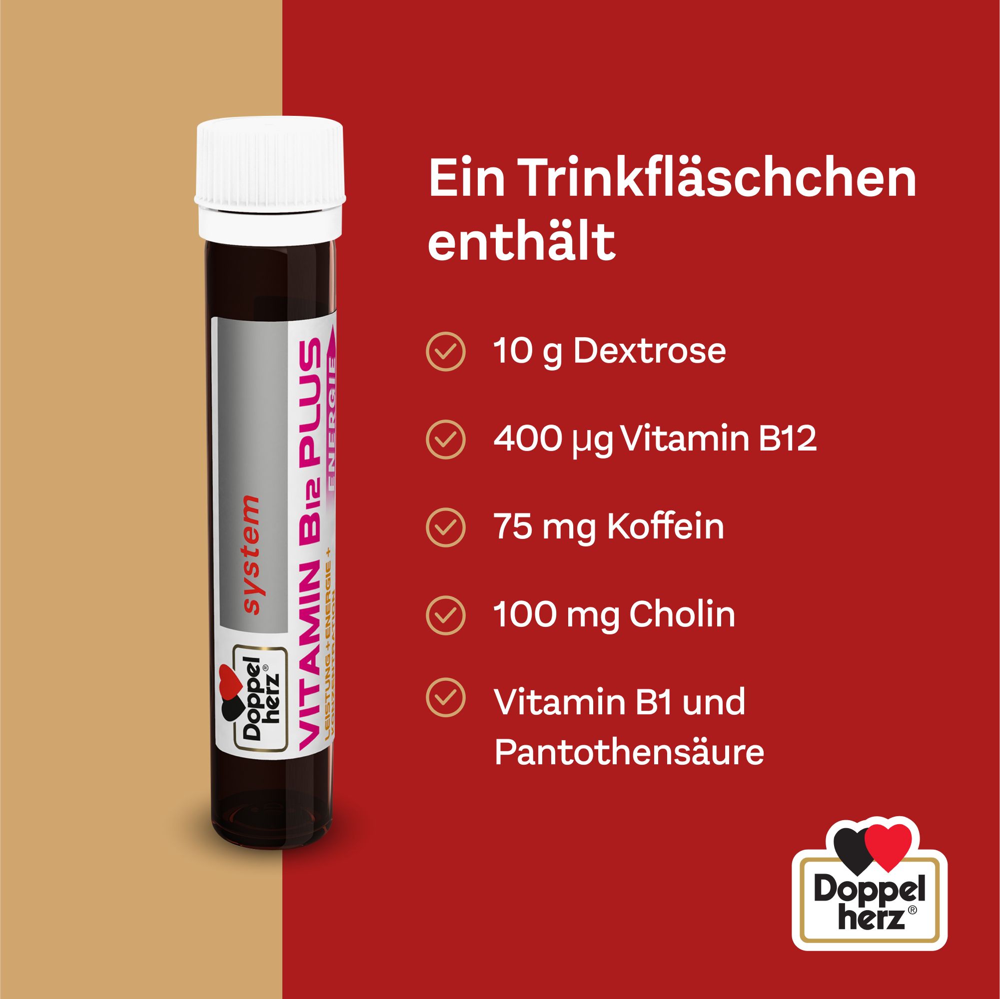 Doppelherz® system Vitamin B12 PLUS Energie