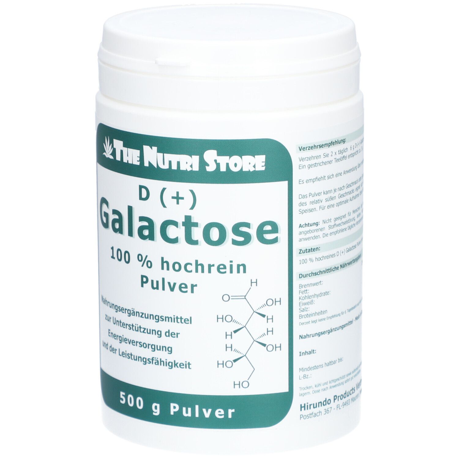 D-Galactose 100% reines Pulver