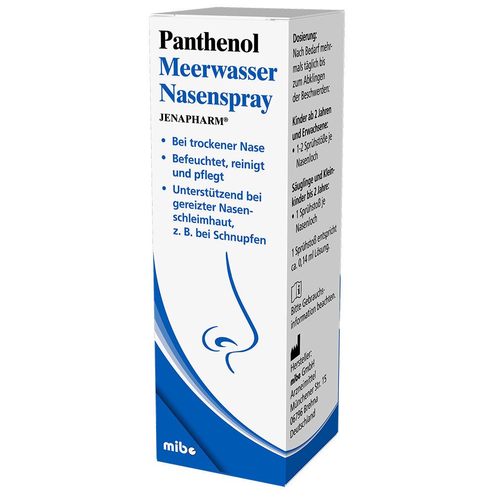 Panthenol Meerwasser-Nasenspray JENAPHARM®