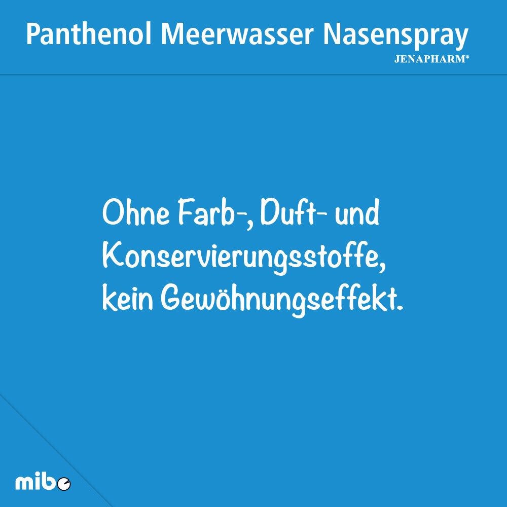 PANTHENOL Meerwasser Nasenspray JENAPHARM