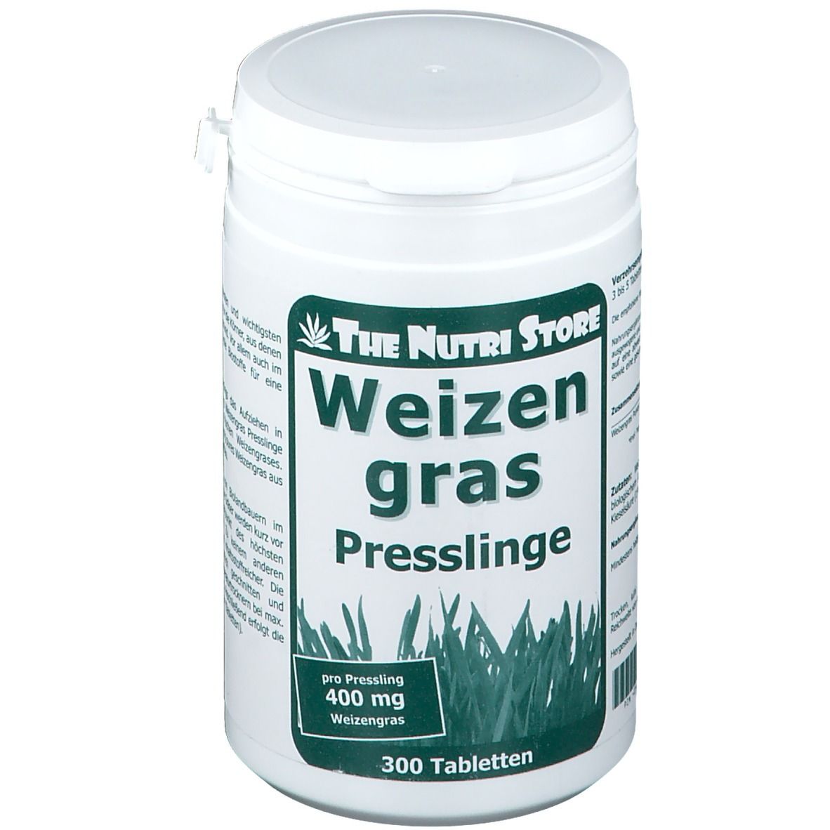 Weizengras Presslinge