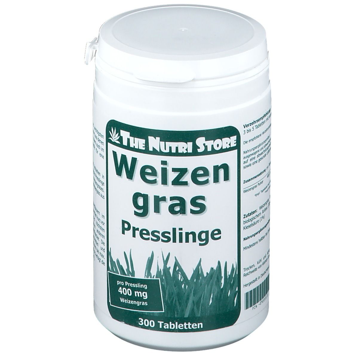 Weizengras Presslinge