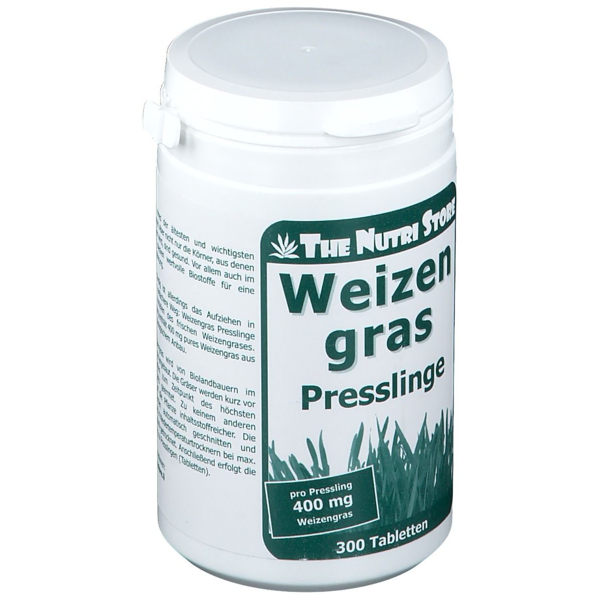 Weizengras Presslinge