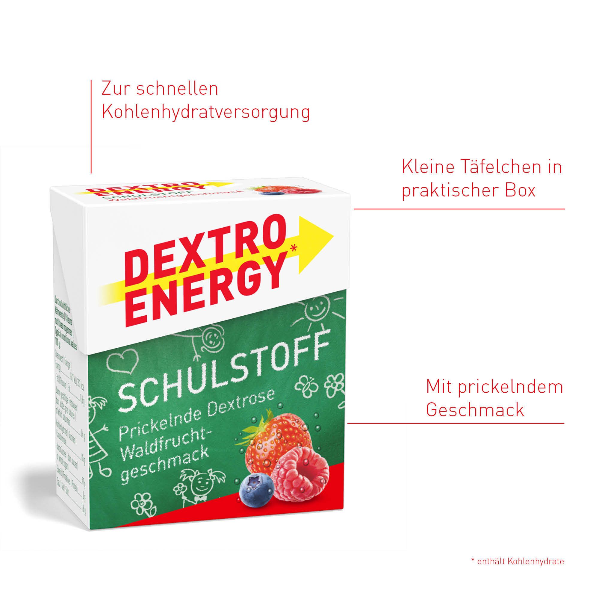 Dextro Energy Schulstoff Waldfrucht