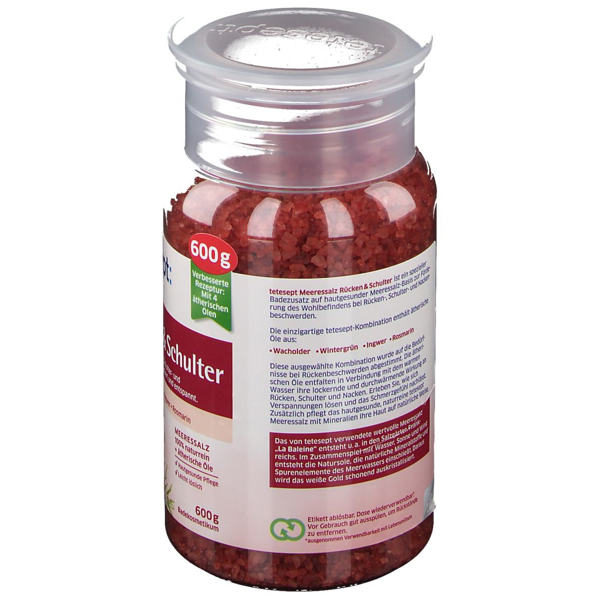 tetesept® Sel de mer dos et épaule