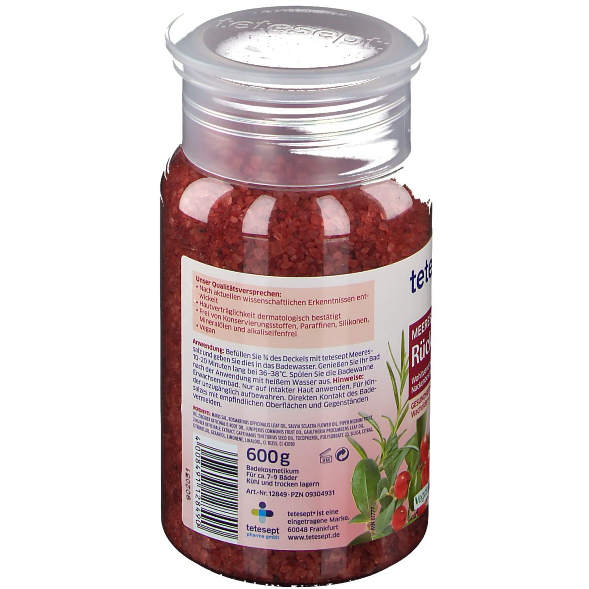 tetesept® Sel de mer dos et épaule