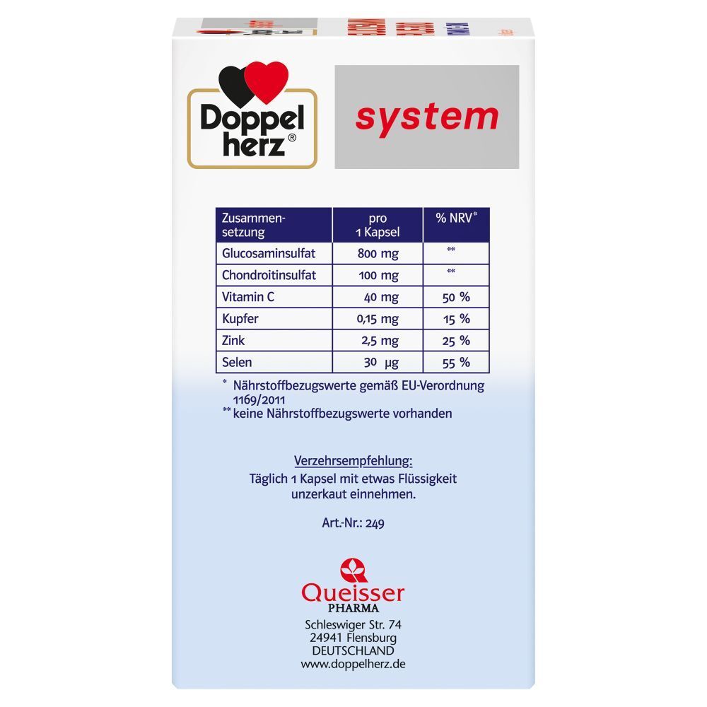 Doppelherz® system GLUCOSAMIN PLUS 800