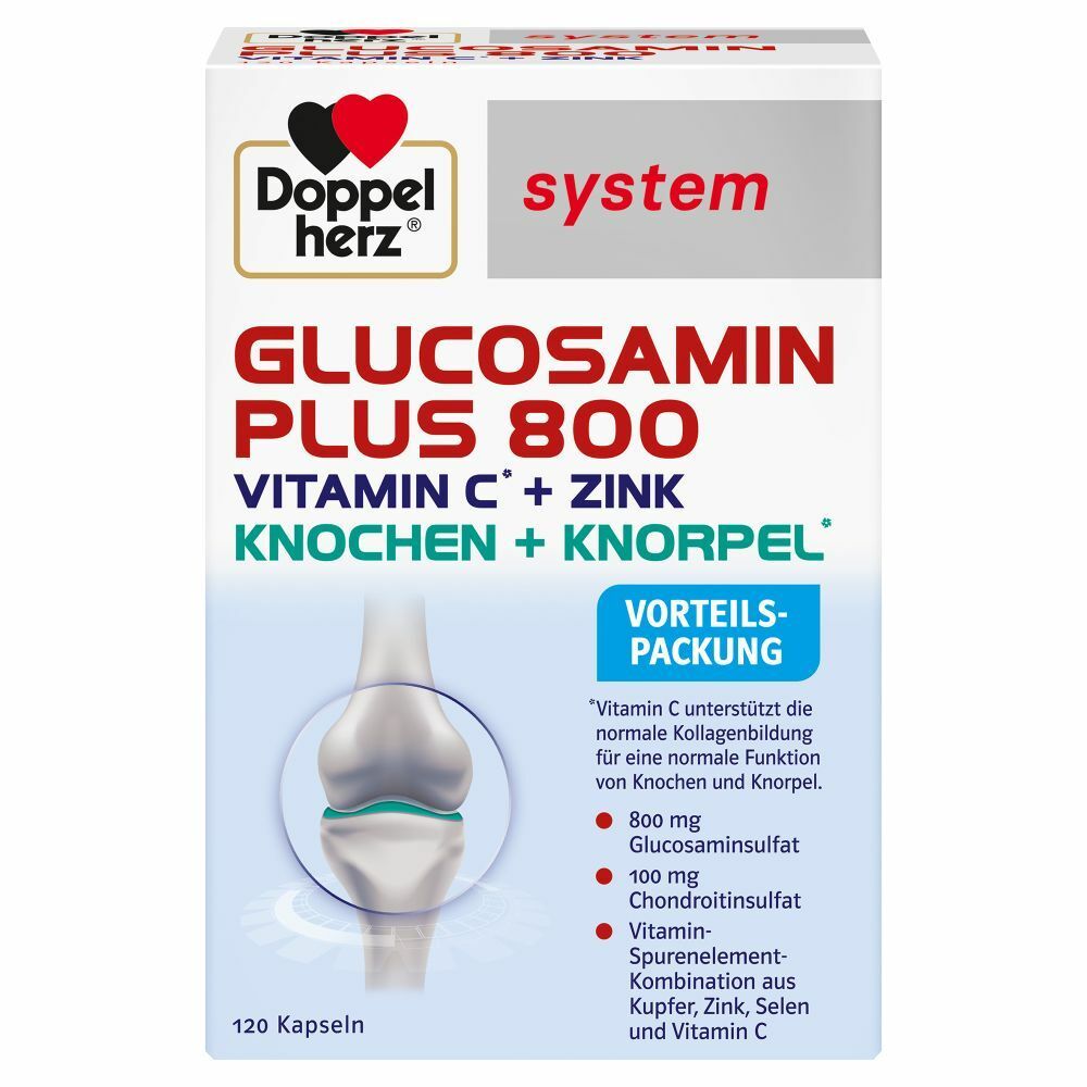 Doppelherz® system GLUCOSAMINE PLUS 800