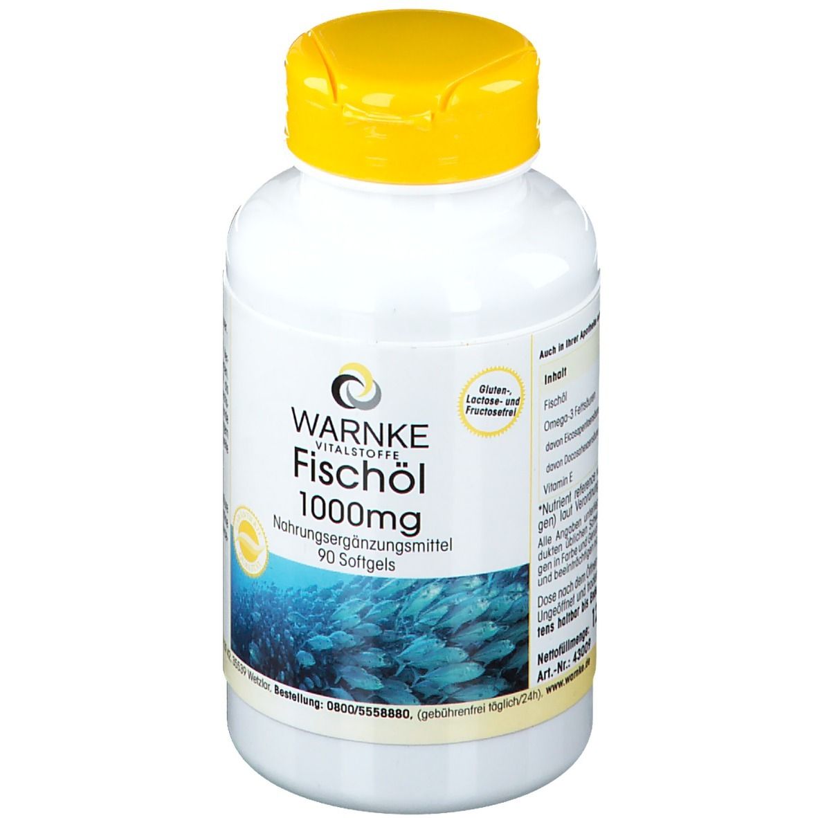 WARNKE Fischöl 1000 mg