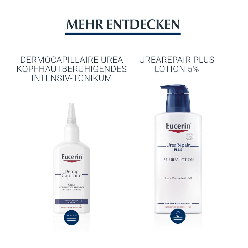 Eucerin® DermoCapillaire Urea Kopfhautberuhigendes Shampoo – Beruhigt trockene und juckende Kopfhaut