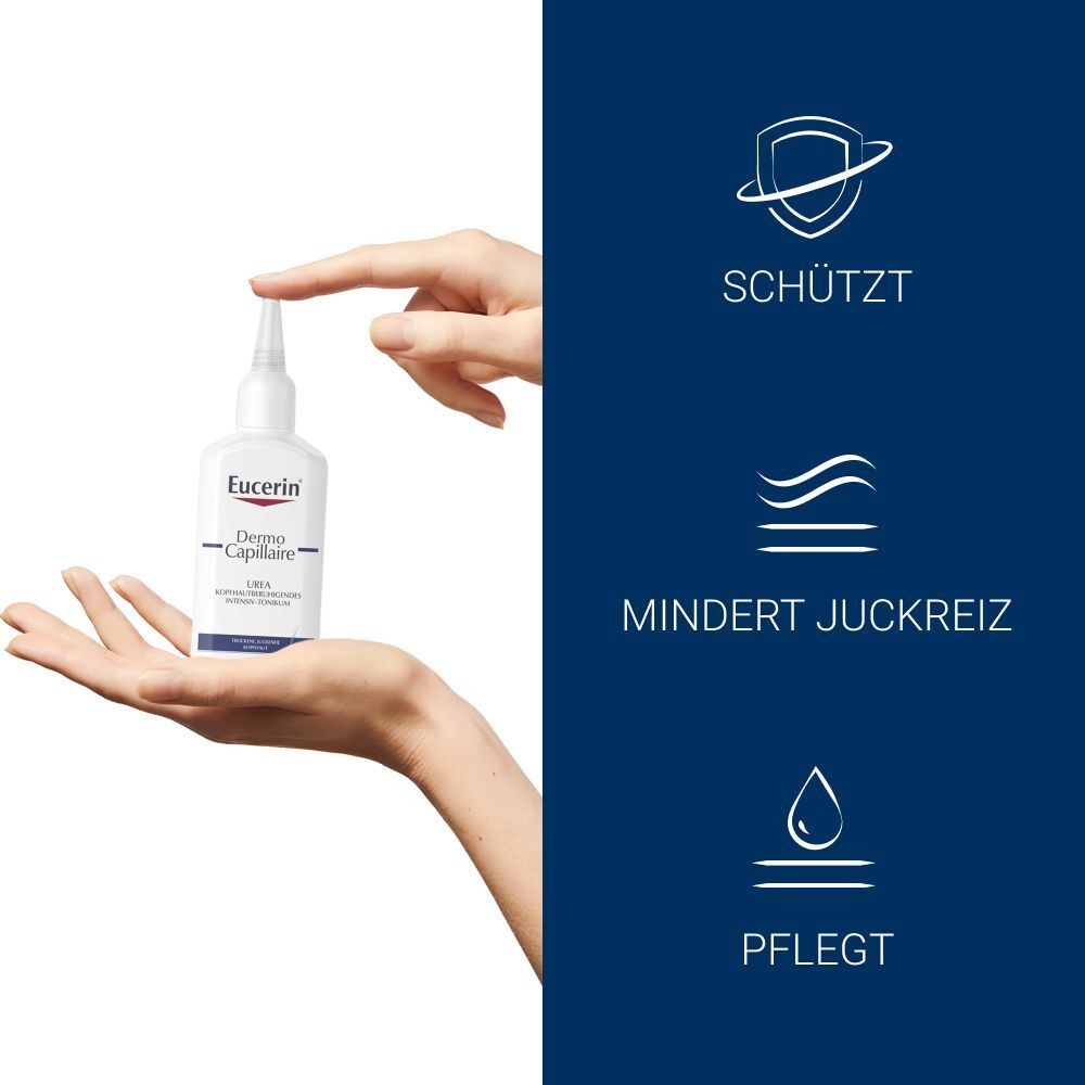 Eucerin® DermoCapillaire Tonique apaisant intensif à l'urée cuir chevelu