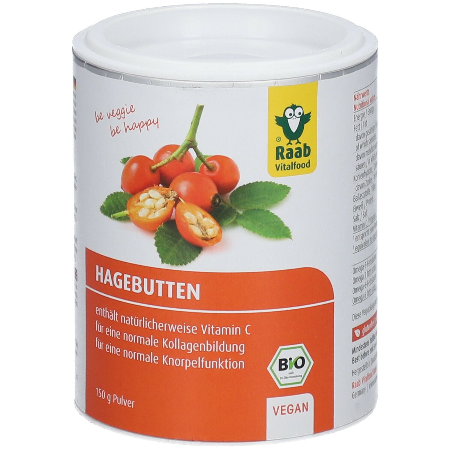 Raab® Vitalfood Bio Hagebuttenpulver