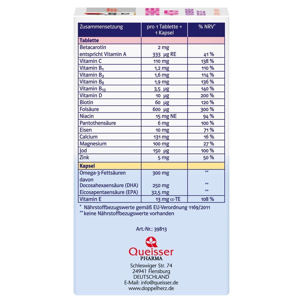 Doppelherz® system Femmes enceintes + mères