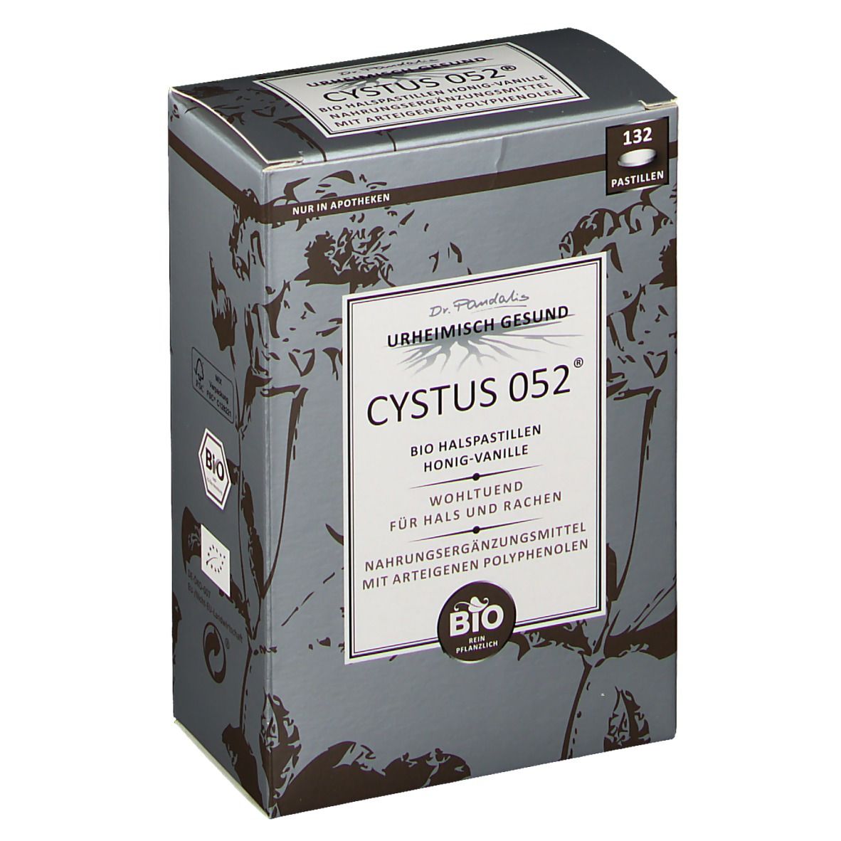 Dr. Pandalis Cystus 052® Bio Pastilles gorge - Miel-Vanille