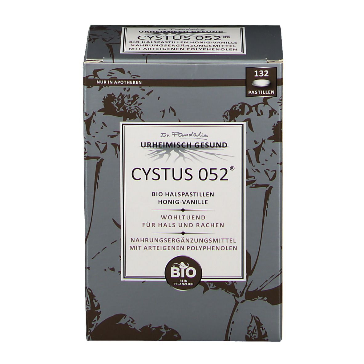 Dr. Pandalis Cystus 052® Bio Pastilles gorge - Miel-Vanille