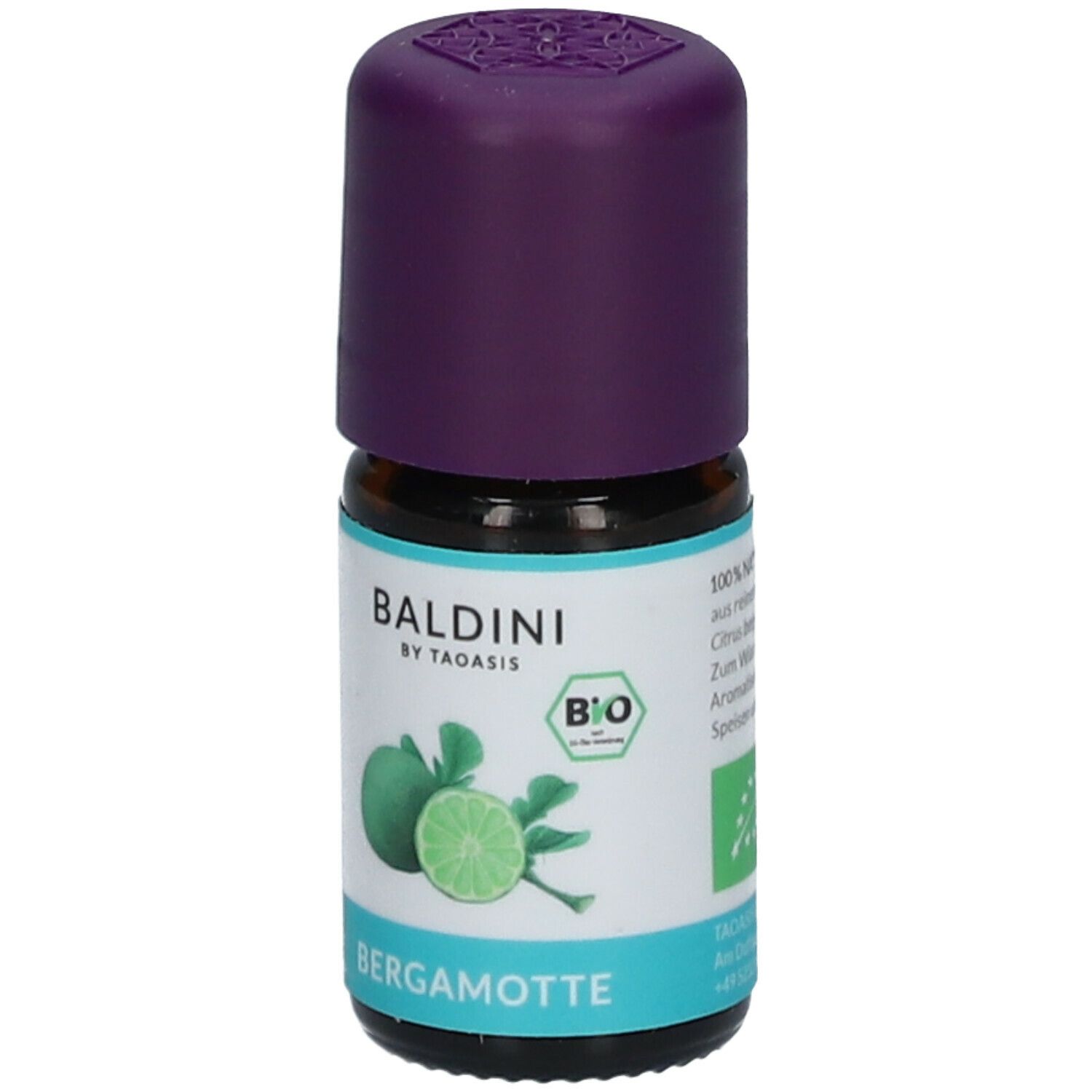 BALDINI BY TAOASIS BIO Huile aromatique de bergamote