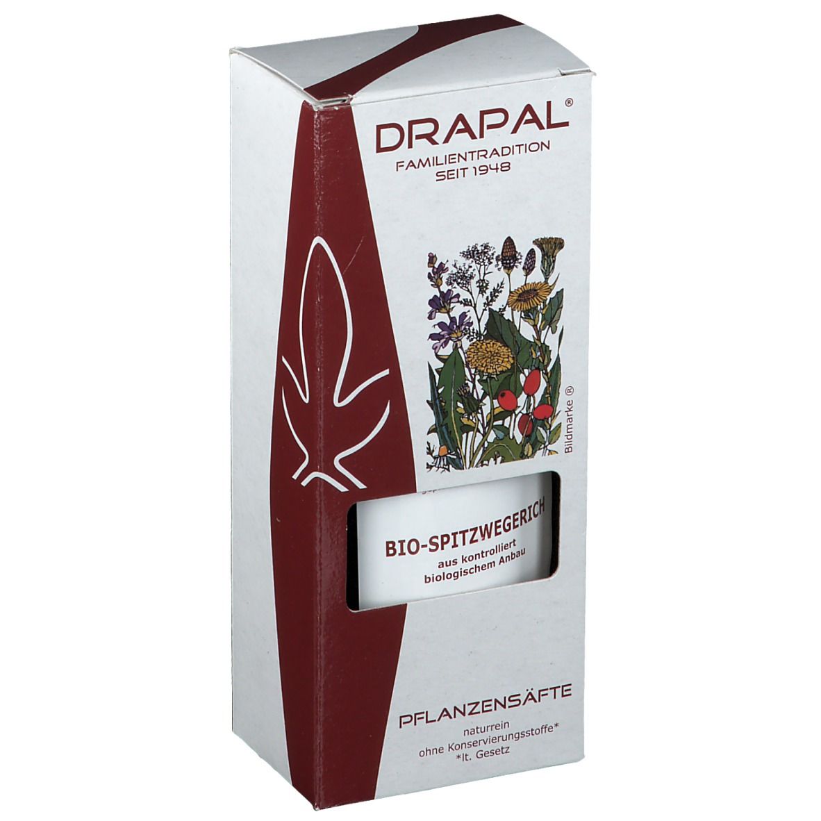 DRAPAL® BIO-SPITZWEGERICH Jus de plantes