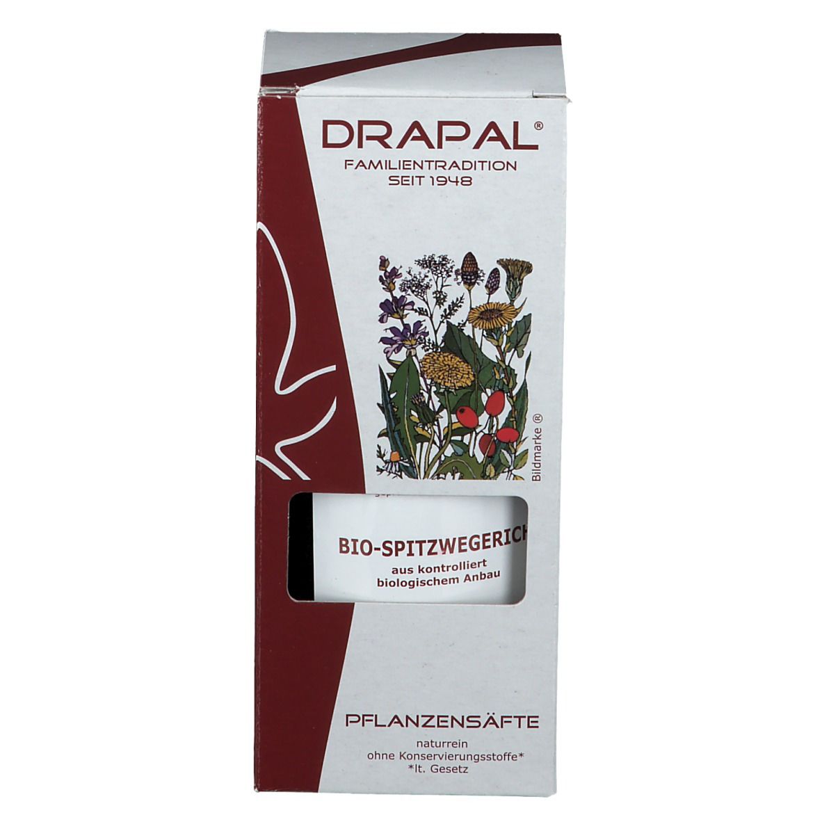 DRAPAL® BIO-SPITZWEGERICH Jus de plantes