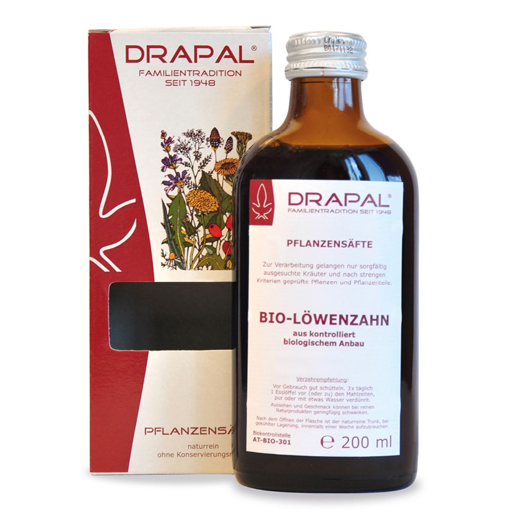 DRAPAL® Löwenzahnblätter Bio-Pflanzensaft