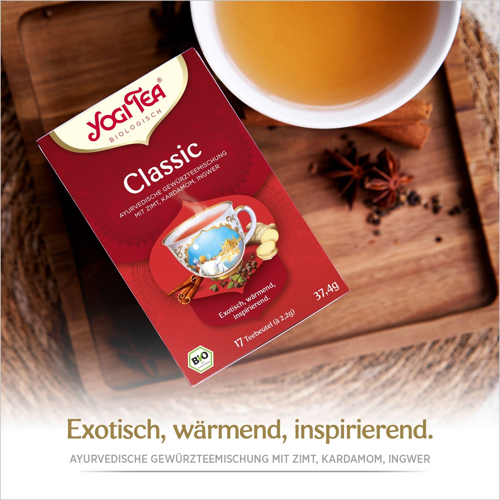 YOGI TEA® Classic, Tisane et épices bio