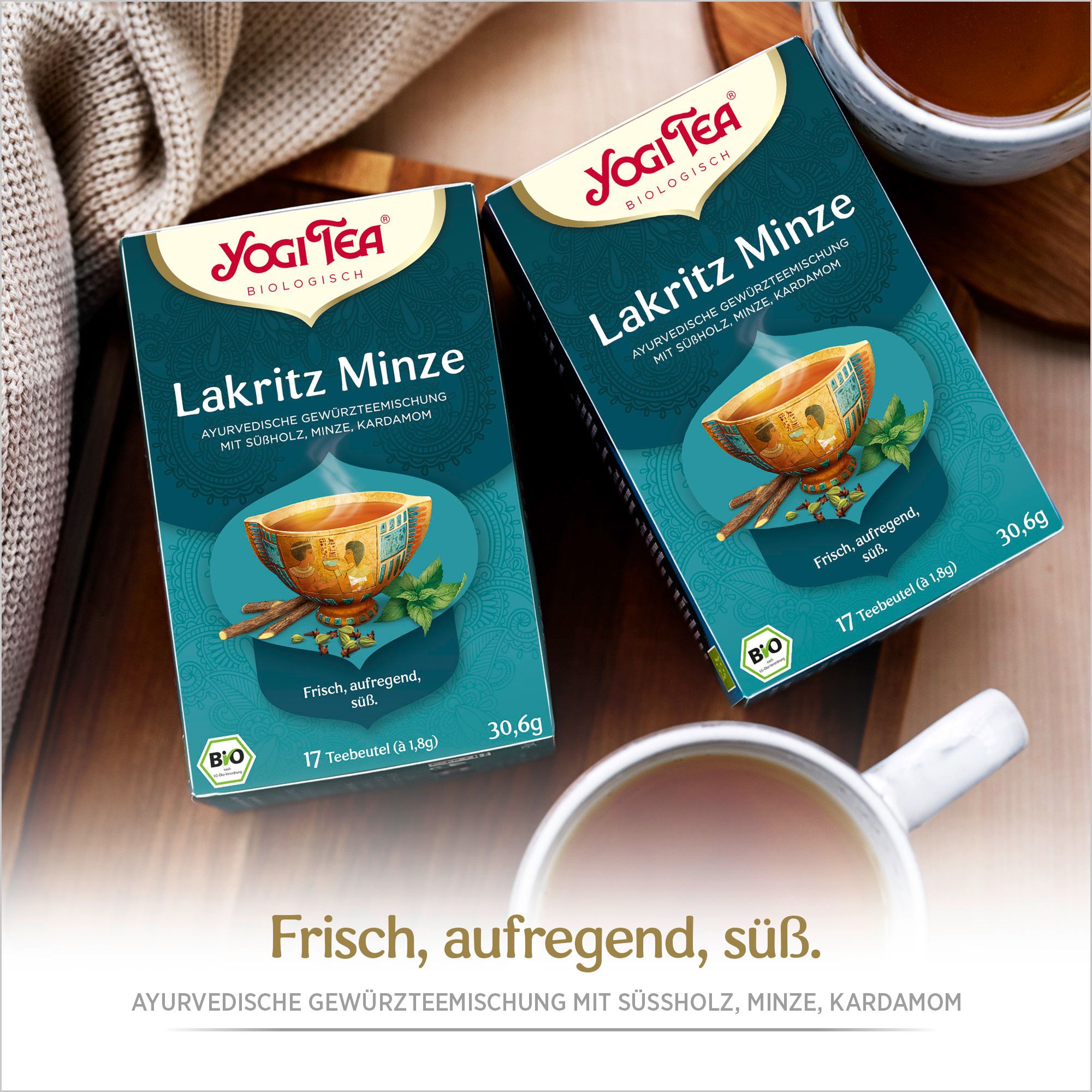 YOGI TEA® Menthe réglisse