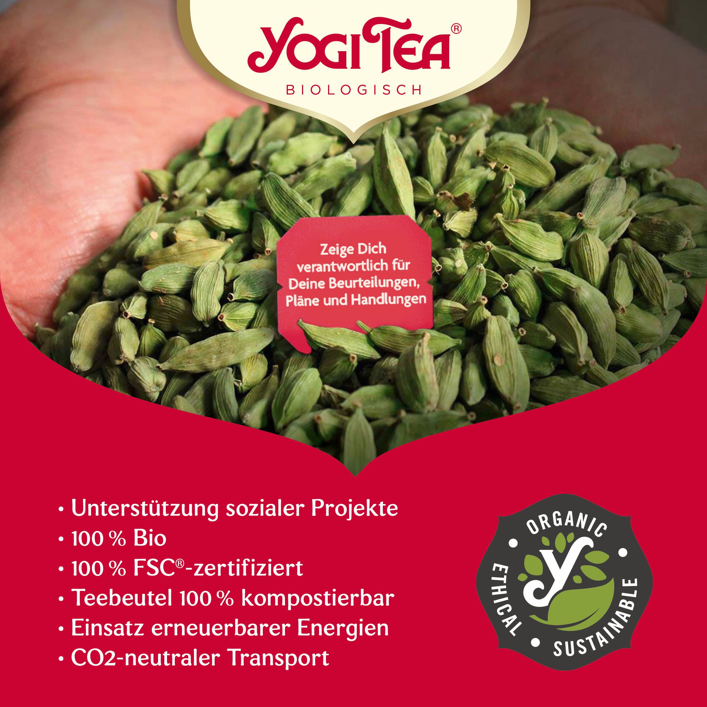 YOGI TEA® Menthe réglisse